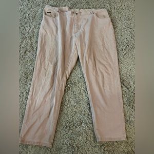 Light pink jeans